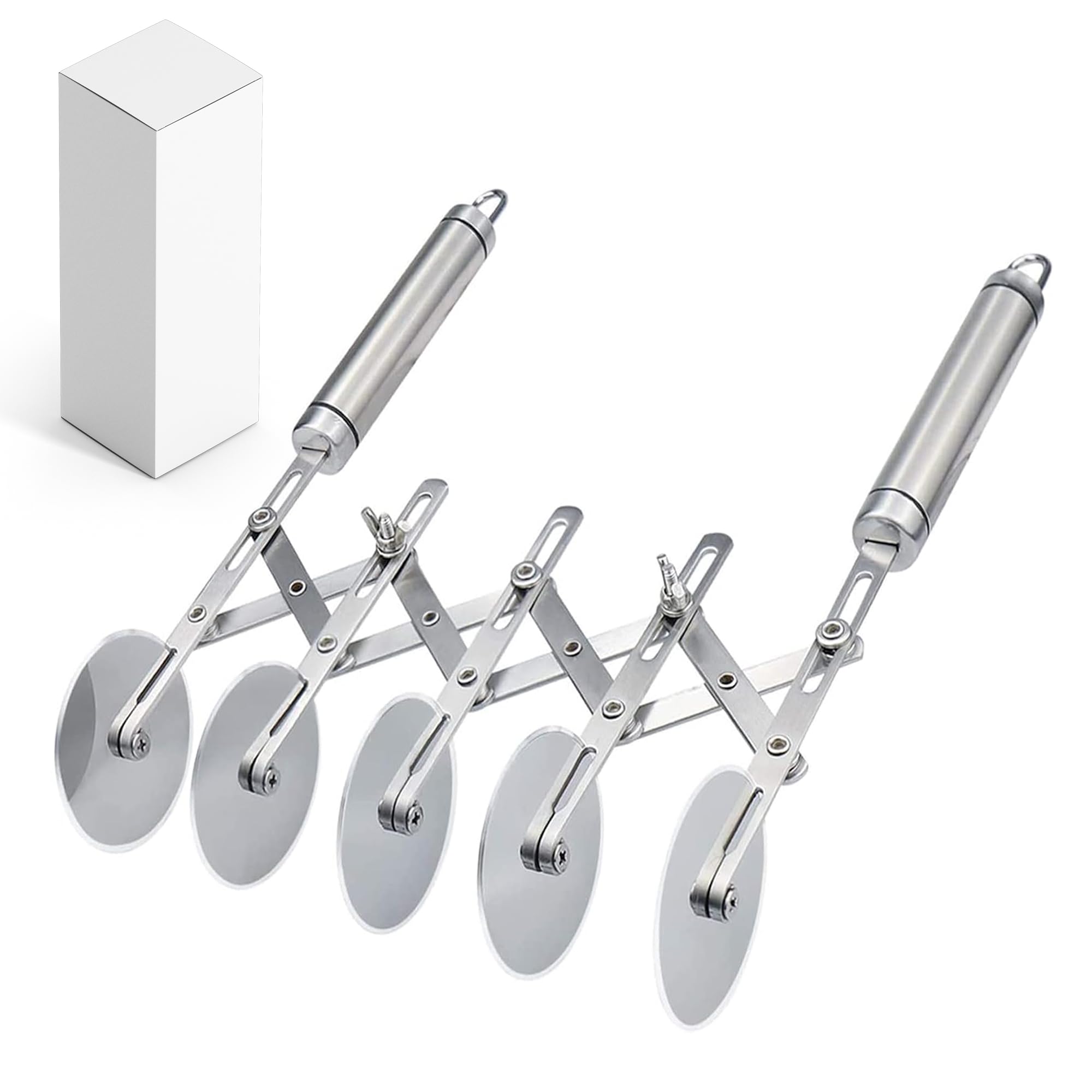 Amazon | 5輪プロフェッショナルペストリーカッター - ステンレス